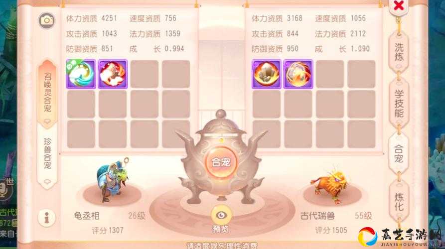 梦幻西游高级宠物合成秘籍！手把手教你打造神级战宠