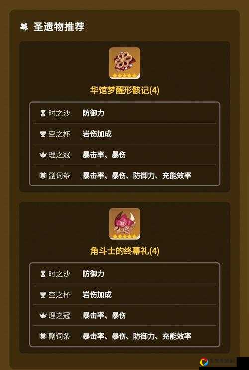 诺艾尔圣遗物怎么选？手残党也能闭眼暴击！超详细岩盾攻略来了