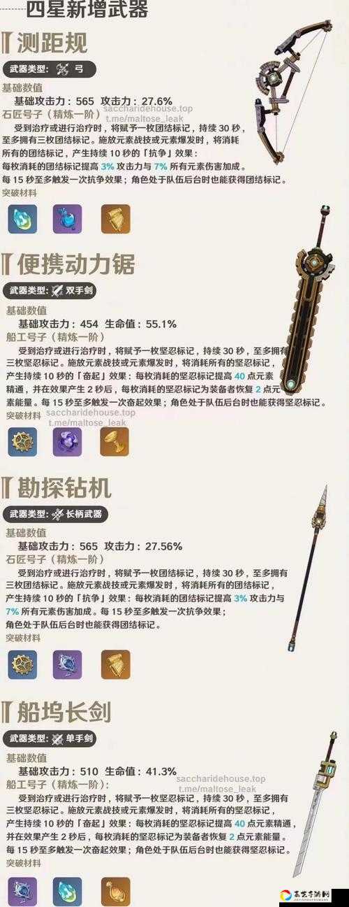 雪原DLC新武器大揭秘！这5把神器让你直接逆天改命