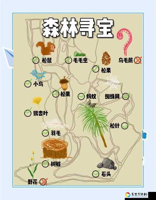 爆哭尖叫！古代树森林宝物全收集路线图_5分钟找到全部珍稀资源