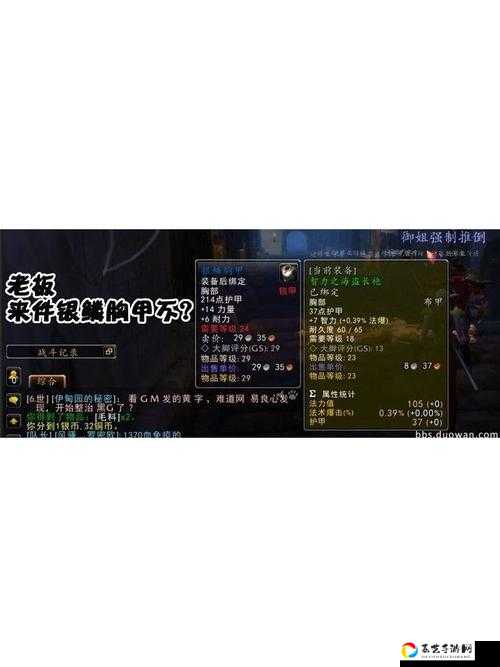 银鳞胸甲必看攻略！隐藏NPC位置大揭秘，错过血亏整宿！