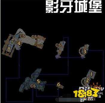 影牙城堡任务坐标必看！速刷技巧+隐藏路线全解析